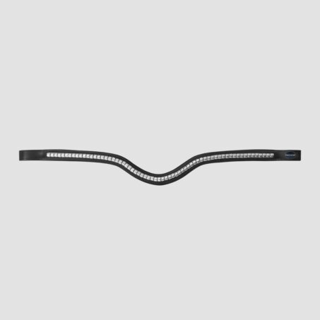 Waved Browband with Small Clinchers