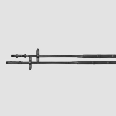 Rubber Reins with Hand Grips, Fine Nubs and Stops with Hook Studs